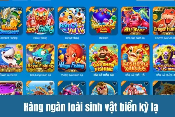 Trải nghiệm game bắn cá tiên Thế giới đại dương huyền bí tại SBOBET