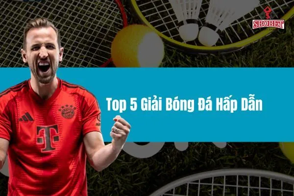 Top 5 Giải Bóng Đá Hấp Dẫn