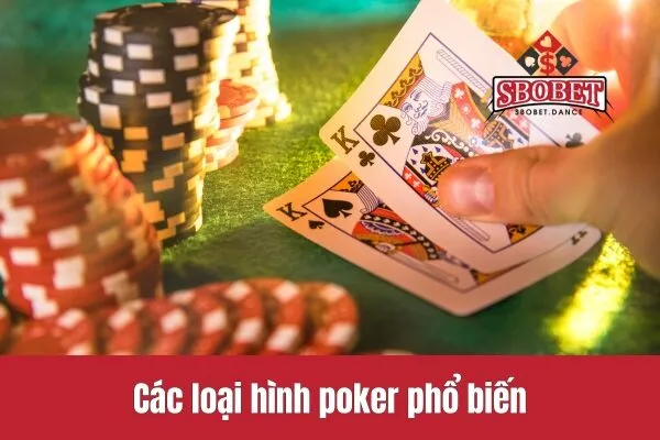 Các loại hình Poker trực tuyển phổ biến