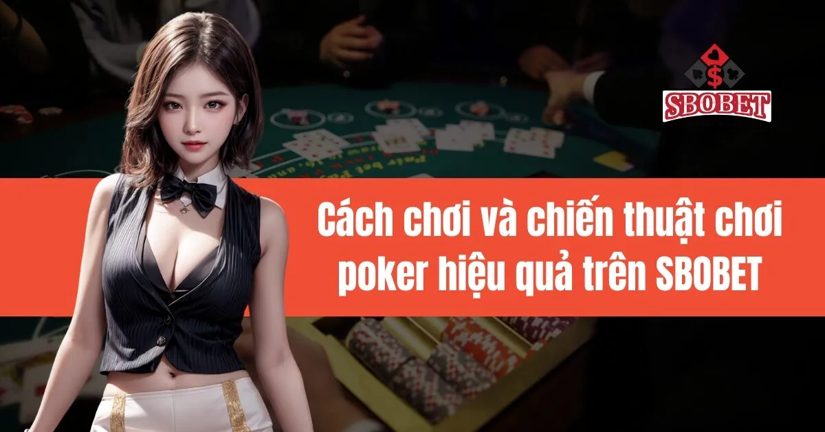 Cách chơi và chiến thuật chơi poker hiệu quả trên SBOBET